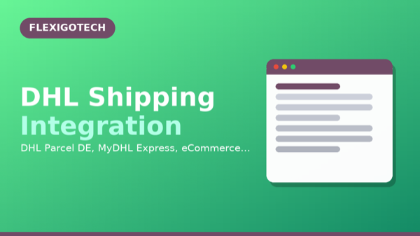Portada del módulo DHL Shipping Integration v19 para Odoo