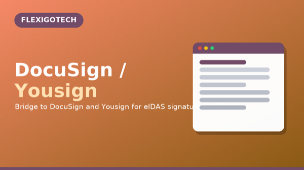 Portada del módulo DocuSign / Yousign Bridge for Regulated Sign Workflows para Odoo