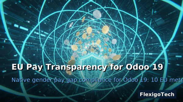 Portada del módulo EU Pay Transparency for Odoo 19 para Odoo