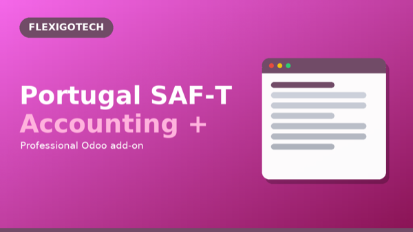Portada del módulo Portugal SAF-T Accounting + ATCUD Submission Tool para Odoo