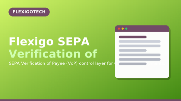 Portada del módulo Flexigo SEPA Verification of Payee para Odoo