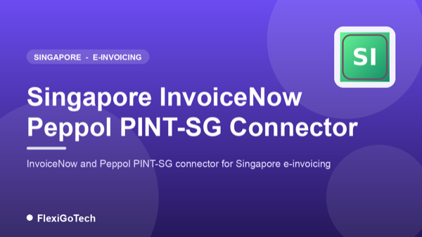 Portada del módulo Singapore InvoiceNow Peppol PINT-SG Connector para Odoo