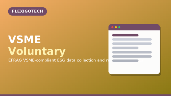 Portada del módulo VSME Voluntary Sustainability Reporting for SMEs para Odoo