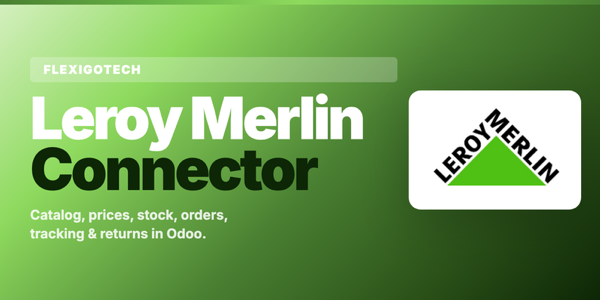 Portada del módulo Leroy Merlin Connector for Odoo 20 para Odoo