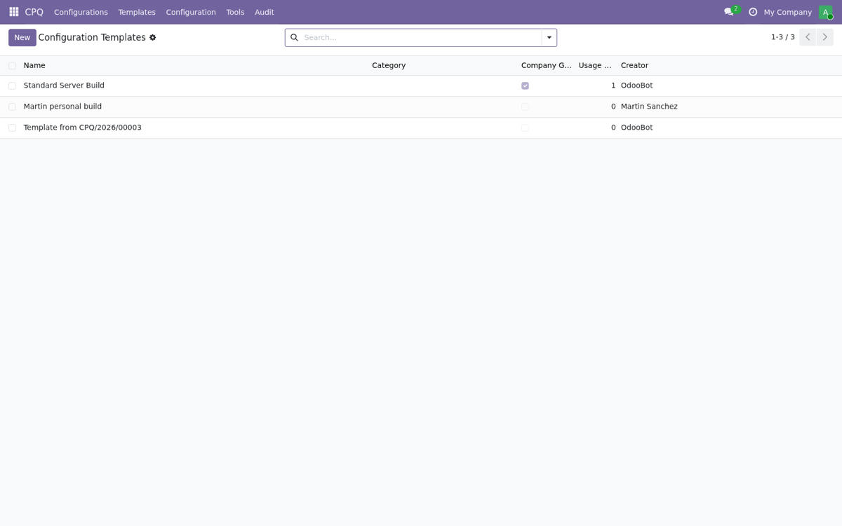 CPQ Guided Selling Assistant: captura real dentro de Odoo (1)