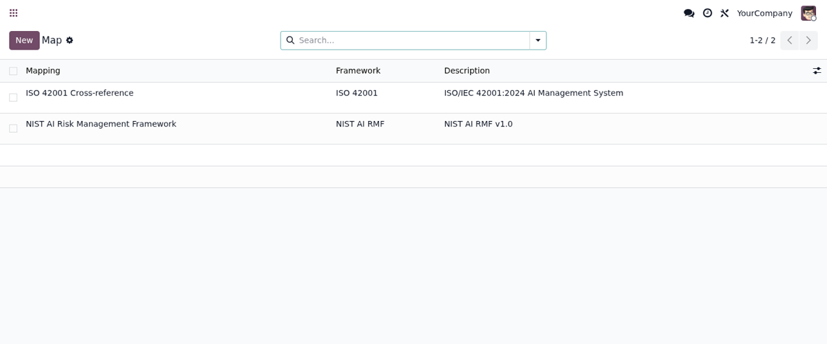 EU AI Act Governance Register: captura real dentro de Odoo (5)