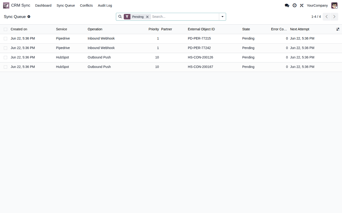 HubSpot/Pipedrive Two-Way CRM Sync Lite: captura real dentro de Odoo (2)