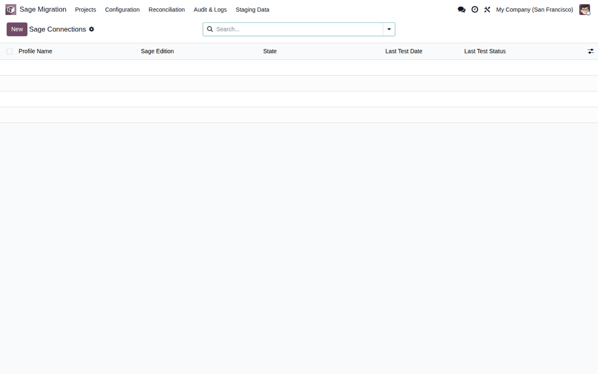 Flexigo Sage to Odoo 19 Migration Bundle — Conexiones Sage verificadas