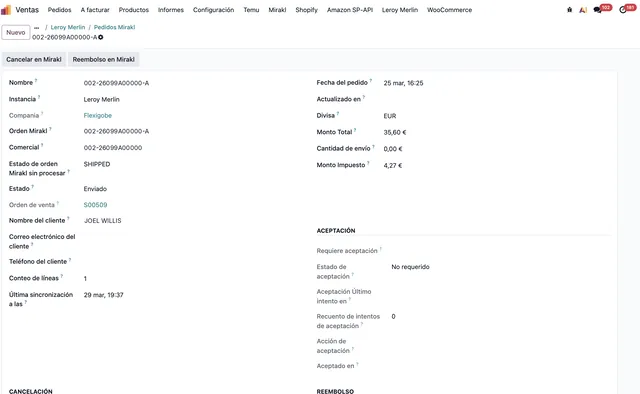Mirakl y Leroy Merlin con Odoo: marketplace sin hojas